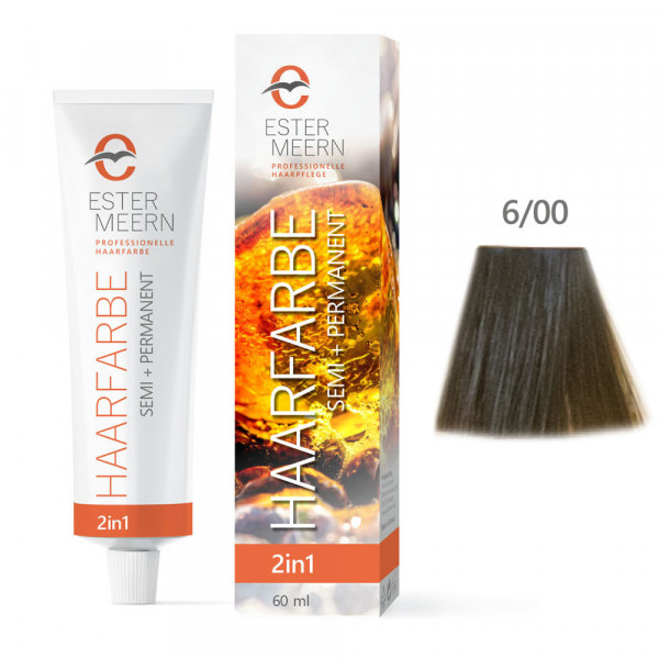 Ester Meern HAARFARBE semi + permanent 6/00 Dunkelblond Natur 60 ml