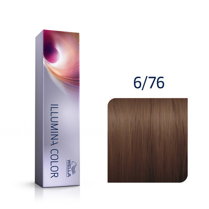 Wella Illumina Color 6/76 dunkelblond braun-violett 60ml