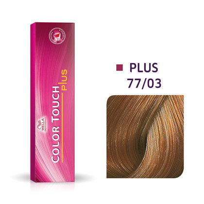 Wella Color Touch Plus 77/03 mittelblond intensiv natur-gold 60ml