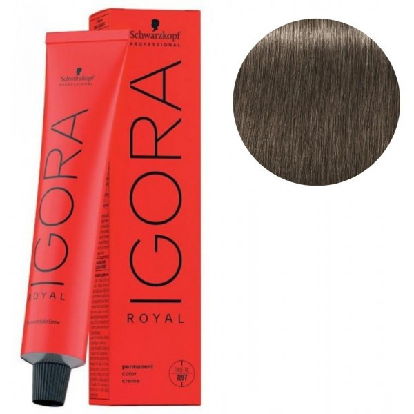 Schwarzkopf IGORA ROYAL 7-1 Mittelblond Cendré 60 ml