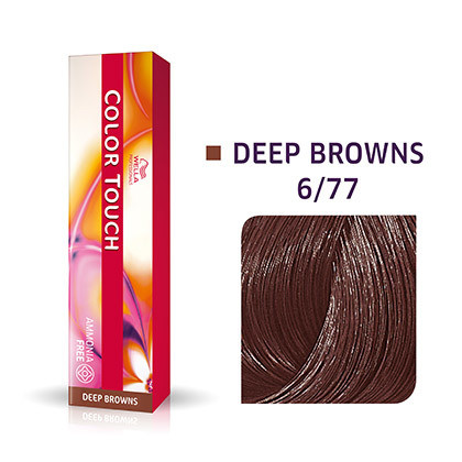 Wella Color Touch 6/77 dunkelblond braun-intensiv 60ml