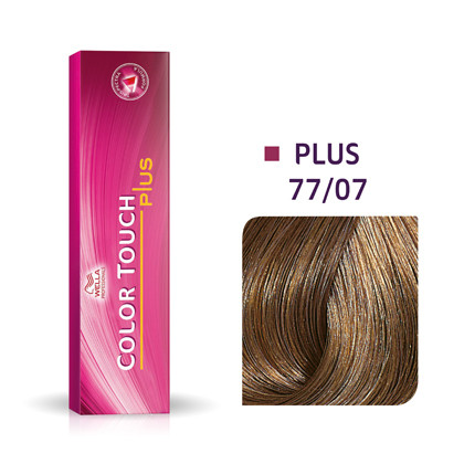 Wella Color Touch Plus 77/07 mittelblond intensiv natur-braun 60ml