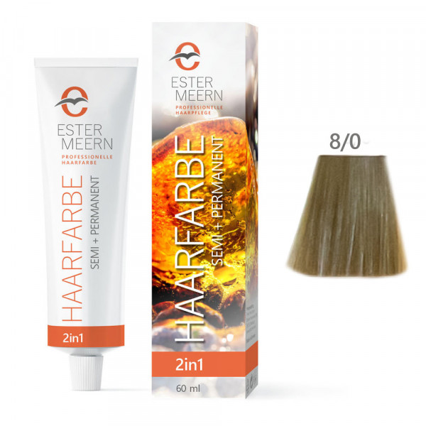 Ester Meern HAARFARBE semi + permanent 8/0 Hellblond 60 ml