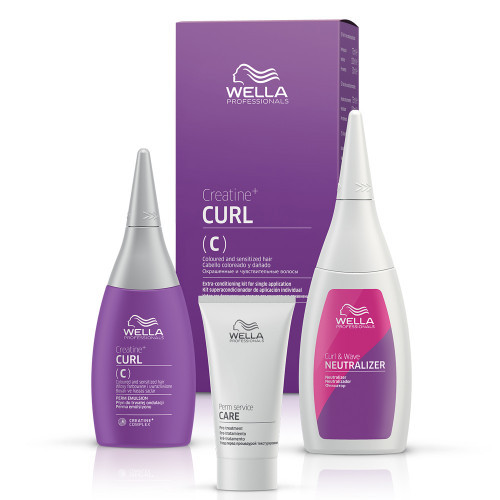 Wella CREA+ CURL C/S HAIR KIT 75+100+30ml