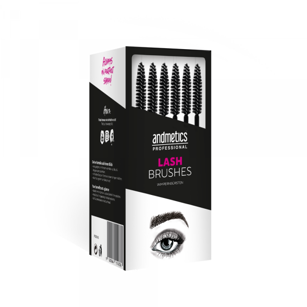 andmetics Lash Brush Professional 80 Stück