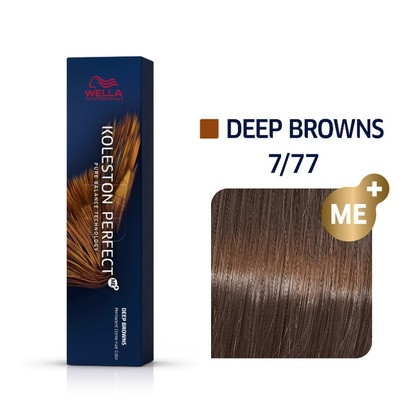 Wella Koleston Perfect me+ DEEP BROWNS 7/77 60ML