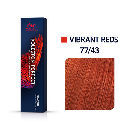 Wella Koleston Perfect me+ VIBRANT REDS 77/43 60ML