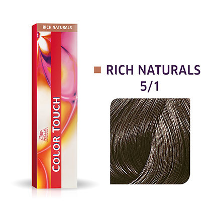 Wella Color Touch 5/1 hellbraun asch 60ml