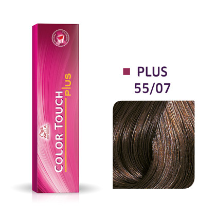 Wella Color Touch Plus 55/07 hellbraun intensiv natur-braun 60ml